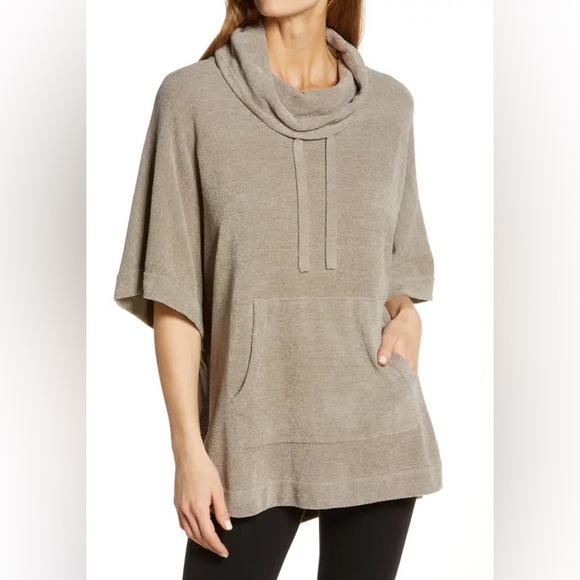 Barefoot Dreams Sweaters - Barefoot Dreams Weekend Poncho Cowl Neck